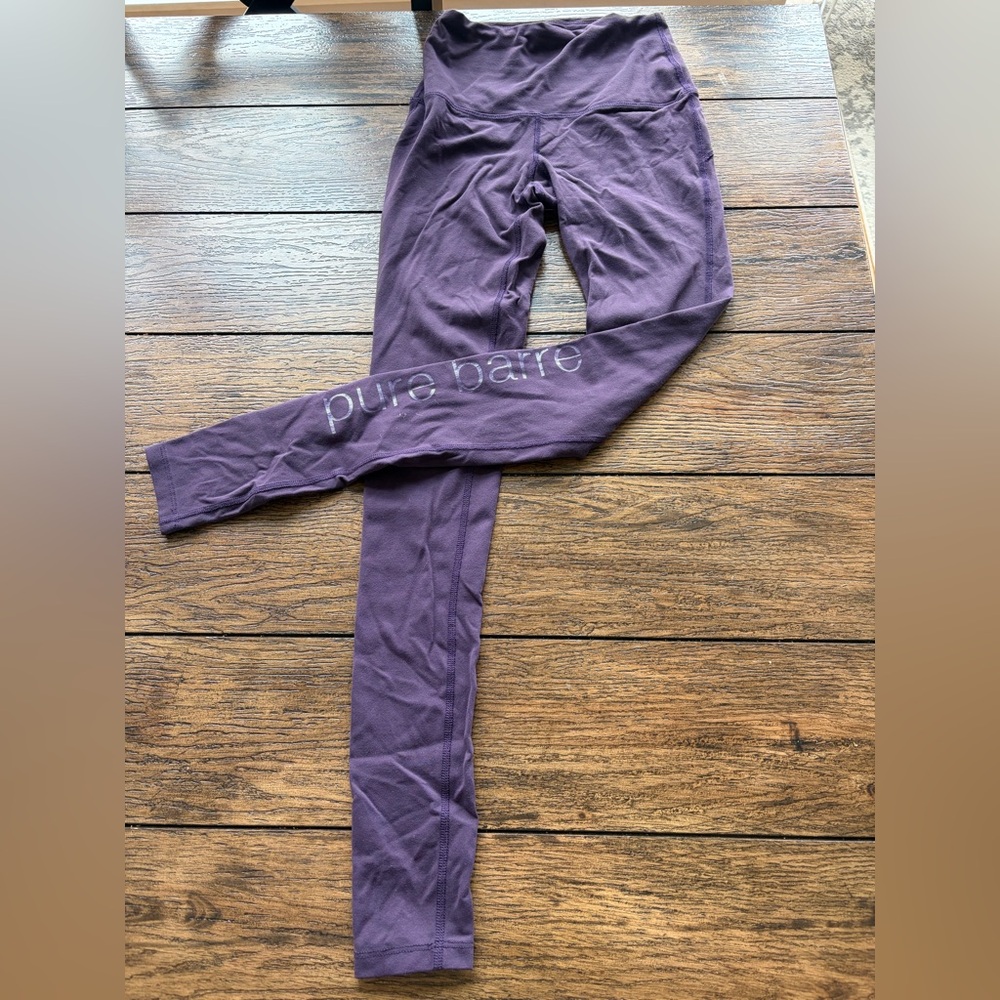 Pure Barre Splits 59 Leggings in Deep Purple XS